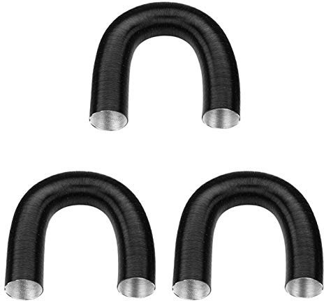 ORETG45 Tuyau d'entrée d'air ondulé en feuille d'aluminium 42/60/75 mm, tuyau de sortie d'air, tuyau de sortie d'air, réparation de combustion de stationnement pour chauffage d'air chaud