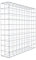 GABIONA Steinkorb-Gabione eckig, Maschenweite 10 x 10 cm, Tiefe 20 cm, Gabione 100 x 100 x 20 cm (L x H x T), C-Ring