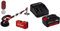Einhell Akku-Trockenbauschleifer TE-DW 18/225 Li Power X-Change (Li-Ion, 18 V, Ø225 mm, max. 1,65 mm Länge, inkl. Verlängerungsschlauch, Staubfangsack, Schleifpapier, 4 Ah Akku und Ladegerät)