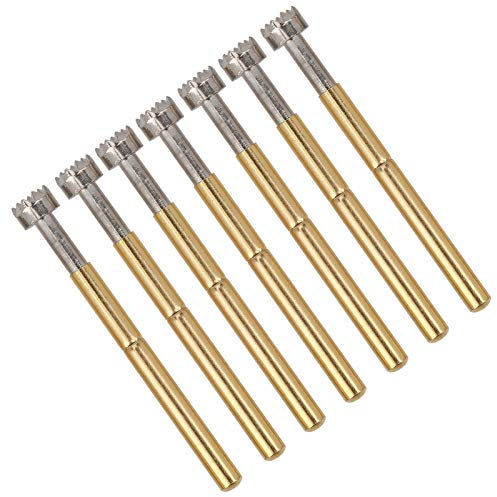 100 Stück PCB-Teststift, Federtestsonde Pogo-Stift P156-H Modellprüfwerkzeuge Testwerkzeuge Federkontaktsonde Vollhub, für runde Pogo-Stiftwerkzeuge für Leiterplatten
