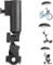 Nicoone Golf Trolley Schirmhalter Universal,Adjustable Umbrella Holder,Golf Cart Zubehör für Fahrrad/Rollstuhl/Kinderwagen/Angeln Stuhl/Golf Trolley