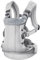 BabyBjörn Babytrage Harmony, 3D Mesh, Silber, 1 Stück (1 Stück)