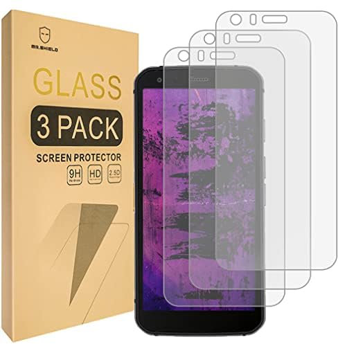 Mr.Shield Protector de Pantalla para CAT S62 and S62 Pro Cristal Vidrio Templado [3 Piezas] [9H Dureza] Anti-Arañazos
