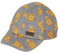 Sterntaler Baby Jungen Baby Cap Baseball-Cap Löwe - Baby Baseball Cap, Kinder Basecap, Kindermütze - aus Baumwolle - mittelblau, 47