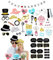 53 Pezzi Photo Booth Matrimonio Gadget Matrimonio Per Invitati Decorazione Decorazioni Per Feste Con Striscioni Per Matrimoni Just Married Per Decorazioni Per Feste Di Matrimonio Regali（A）