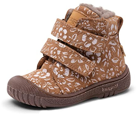 Bisgaard Evon Tex, Stivale alla Moda Unisex-Bimbi 0-24, Brandy Flowers, 22 EU