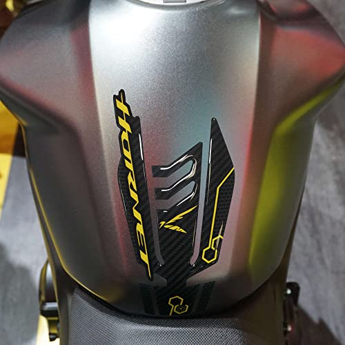 labelbike Adesivo 3D Paraserbatoio Moto Honda | Hornet 2023-2024, Protezione in Resina, Antigraffio, Decorazione, con Licenza Ufficiale