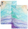 LSPCASA Lenovo Tab P11 Gen 2 Case - PU+TPU Auto Wake/Sleep With Card Slots - Oil Painting Design