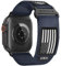 BXUXOHS Cinturino in nylon robusto per Apple Watch da uomo/iwatch ultra 2 cinturini da uomo da 49 mm, 45 mm, 44 mm, 42 mm, morbido cinturino regolabile per Apple Watch Series 9 band
