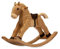 Spring Copenhagen The Rocking Horse - Charmantes kleines Schaukelpferd | Holzfigur | 7 x 19 x 14 cm | Kinderzimmer-Dekoration | Holz (FSC-Eiche) | Designer Kollektion | Design von Chresten Sommer
