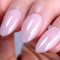 Ozzeal Jelly Gel Nail Polish,Light Pink Gold Glitter Shimmer Neutral Sheer Nude Gel Polish Soak off UV LED Light Iridescent Translucent Sparkly Nail Gel Polish for Nail Art DIY Manicure 0.5 Fl Oz