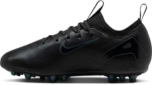 NIKE Jr Zoom Vapor 16 Academy AG, Sneaker, Black Black Deep Jungle, 35.5 EU