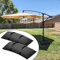 Outdoor Fillable Sandbags, Weatherproof Patio Weight Sandbags Arch Sandbags Can Fill Sandbags for Beach Umbrella Outdoor Furniture Drying Racks