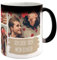Herz & Heim® Magic Tasse mit Thermoeffekt, personalisiert mit Ihren 4 Fotos und Wunschtext