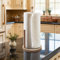 Portarotolo da Cucina in Legno Naturale – Sostenibile e Resistente – Porta Rotolo di Carta per Cucina e Tavolo – Design Elegante ed Ecologico – Accessorio Pratico per Casa
