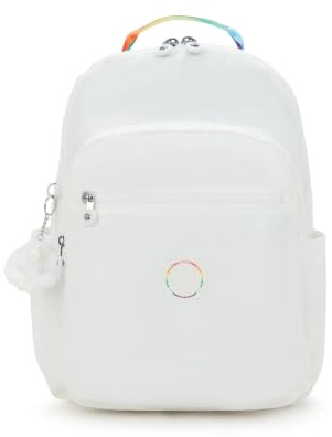 Kipling Sac à dos Seoul pour ordinateur portable 15 - Durable et spacieux - Avec bretelles rembourrées - Housse de protection intégrée