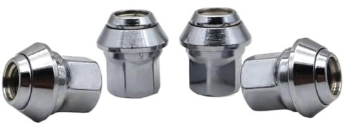 HZSMYXGS Bulloni Cerchioni Compatibile con Ford per B-Max 2012-2022 per Focus 1998-2022 Dadi per Cerchi in Lega M12×1,5 esagonali da 19 mm