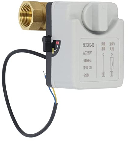 Motorisierter Kugelhahn aus Messing, intelligente Steuerung für den Heimgebrauch, DN20, AC220V