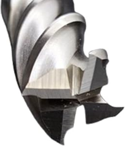 LLMWFA 2 3 4 Nuten HSS-Fräser, D1–50 mm Metallfräser, hochpräziser gerader Schaftfräser, 1 Stück(9MM*4)