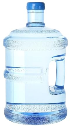 Ronyme Bouteille d'eau réutilisable, Polyvalente et Portable, Facile à Prendre en Main, avec Bouchon, étanche, idéale pour la randonnée, la Voiture et, Bleu 7.5 L