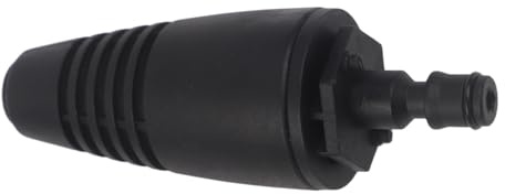 Getdoublerich Rotating Turbo Nozzle Tip for Pressure Washer, Compatible with for lavor for comet VAX, 130 Bar 60°C PA66+GF Jet Wash Replacement Part, Black