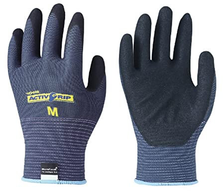 Towa ActivGrip Advance Handschuh, Schutzhandschuh, Violett, S