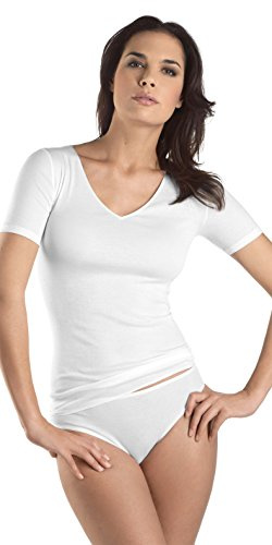Hanro Damen Cotton Seamless Unterhemd