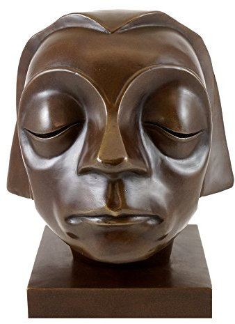 Kunst & Ambiente - Bronzefigur - Kopf des Güstrower Ehrenmals 1927 - Ernst Barlach - Limitiert - Barlach Skulptur - Figur in Bronze