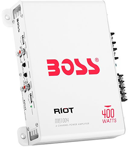 BOSS_AUDIO NK-147 Amplificador 4X50W-4 Canales, Unisex-Adult, Silver