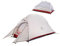 Naturehike Cloud-up 1 Ultraleichtes Campingzelt für 1 Person - Wasserdichtes Doppelschicht Backpackingzelt 4 Seasons(Grau)