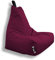PATCH HOME Patchhome Lounge Sessel XXL Gamer Sessel Sitzsack Sessel Sitzkissen In & Outdoor geeignet fertig befüllt | XXL - Weinrot - in 2 Größen und 25 Farben