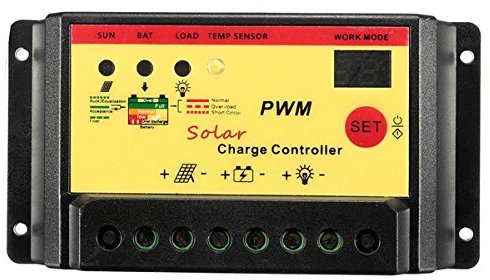Werse 15A 12 V 24 V Intelligente PWM Solarpanel Laderegler Auto Batterie Regler