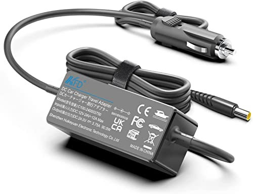 KFD DC 12V-24V KFZ-Ladegerät Zigarettenanzünder Adapter für ResMed AirSense 10 S10 AirCurve 10 Serie CPAP BiPAP Maschinen, Resmed S10 Auto Netzteil ResMed 370001 AirCurve 10 CS PaceWave CPAP Maschine