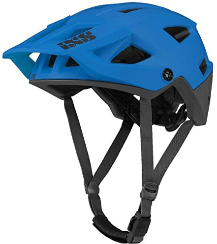 IXS Trigger AM MTB-Helm, Unisex, Neon Blue, SM (54 – 58 cm)
