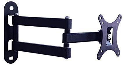 Universal-Wandhalterung, teleskopische rotierende TV-Halterung, LCD-TV-Montagehalterung, frei drehbar um die 90 Grad, geeignet for 10-26 Zoll TVs TV-Rack