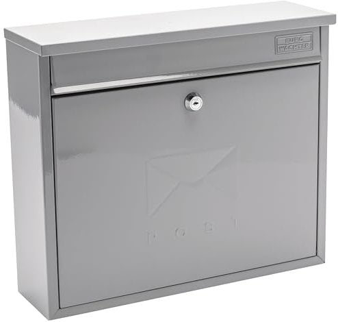 Burg-Wachter ELEGANC Cassetta Postale FRN MB02FG, Grigio Francese, 36x31x10cm