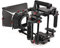 FILMCITY Power DSLR-Kamerakäfig mit MB-600 Mattebox-Kombi-Kit. 4x4 Filterhalter, Objektive bis 95 mm Durchmesser, unterstützt 15-mm-Stangen. Für DSLR/DSLM-Handkameras. (FC-CTH-01)