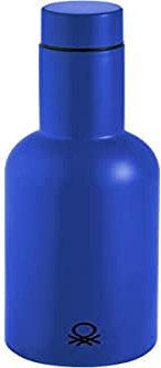 Benetton Botella de Agua 550ml Acero Inoxidable Azul Casa