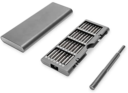 DIGITUS 57 Piece Precision Screwdriver Set for Mobile Phone, Laptop, PC, Watches, Glasses, Consoles