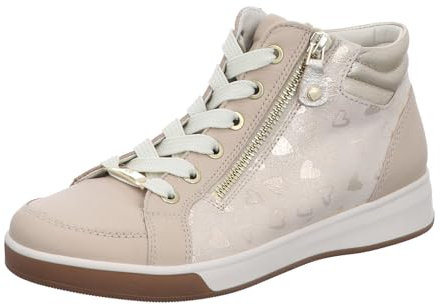 ara Damen Rom Sneaker, Shell Platin, 39 EU