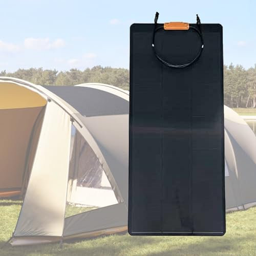 Panel Solar Flexible de silicio monocristalino de 150W, Panel fotovoltaico para vehículos eléctricos, Placa de Carga de batería de Coche para Exteriores