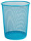 Sinoba Corbeille à papier, poubelle en fil de fer, hauteur 34 cm, 18 l (bleu)