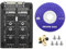 DollaTek Tarjeta adaptadora M.2 a SATA3.0 Dual NGFF a 7+15Pin SATA Dual SSD Grupo de consolidación