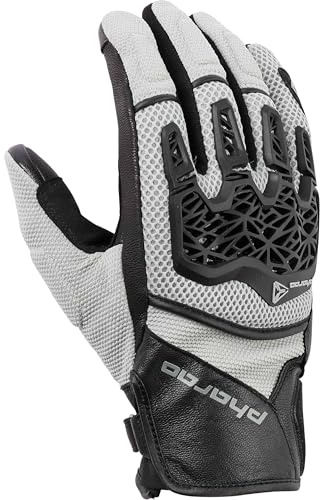 Pharao Yuma Air Leder-/Textilhandschuh Kurz - Sommer - Atmungsaktiv - 50% Leder