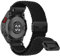 RanBluu QuickFit 22 mm Nylon Armband für Garmin Tactix 8 47mm/Descent G2/fēnix 8 47mm/fēnix E/Fenix 7, Geflochten Ersatzarmband, Elastisch Armbänder mit Magnetisch für Garmin Epix 2, Schwarz