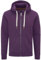 Charles Wilson Original-Kapuzenpullover mit Reißverschluss (XL, Deep Purple (1124))