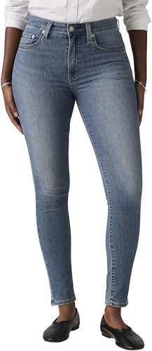 Levi's Damen Jeanshose 721 mit Stretch-Anteil, Skinny Fit, Blau (Loud Cool), W27/L28