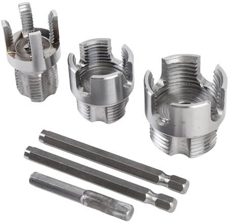 Fafeicy Rohrgewindewerkzeuge mit Hoher Härte Legierung Stahl Innen Externer Gewindeschneider -Werkzeug für PVC -Rohrleitungen G1/2 G3/4 G1