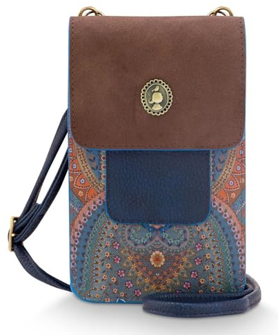 Pip Studio Peggy Phone Bag Jabali Blue 11x1x18cm