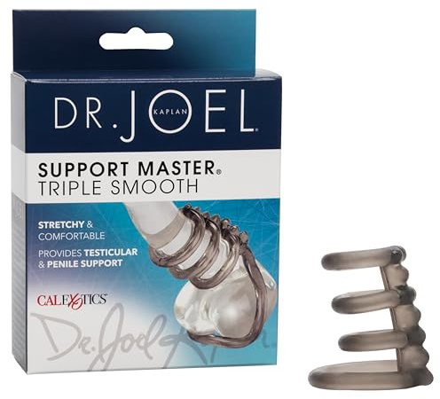 California Exotic Novelties Dr. Joel Kaplan - Support Master- Triple Smooth, Smoke